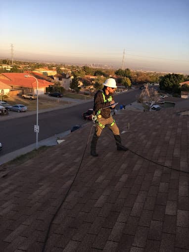 XRP Roofing crew on a roofing project in Phoenix Arizona