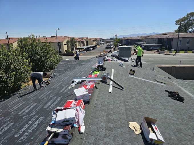 New Roof Installation in Phoenix AZ by XRP Roofing