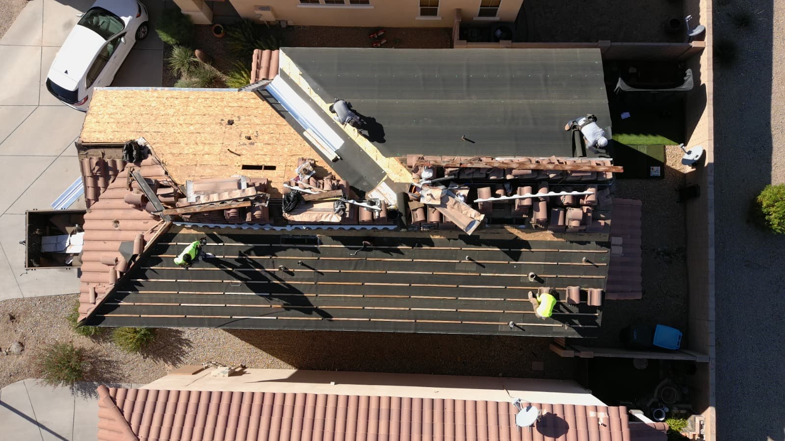 XRP Roofing completed luxury roof project