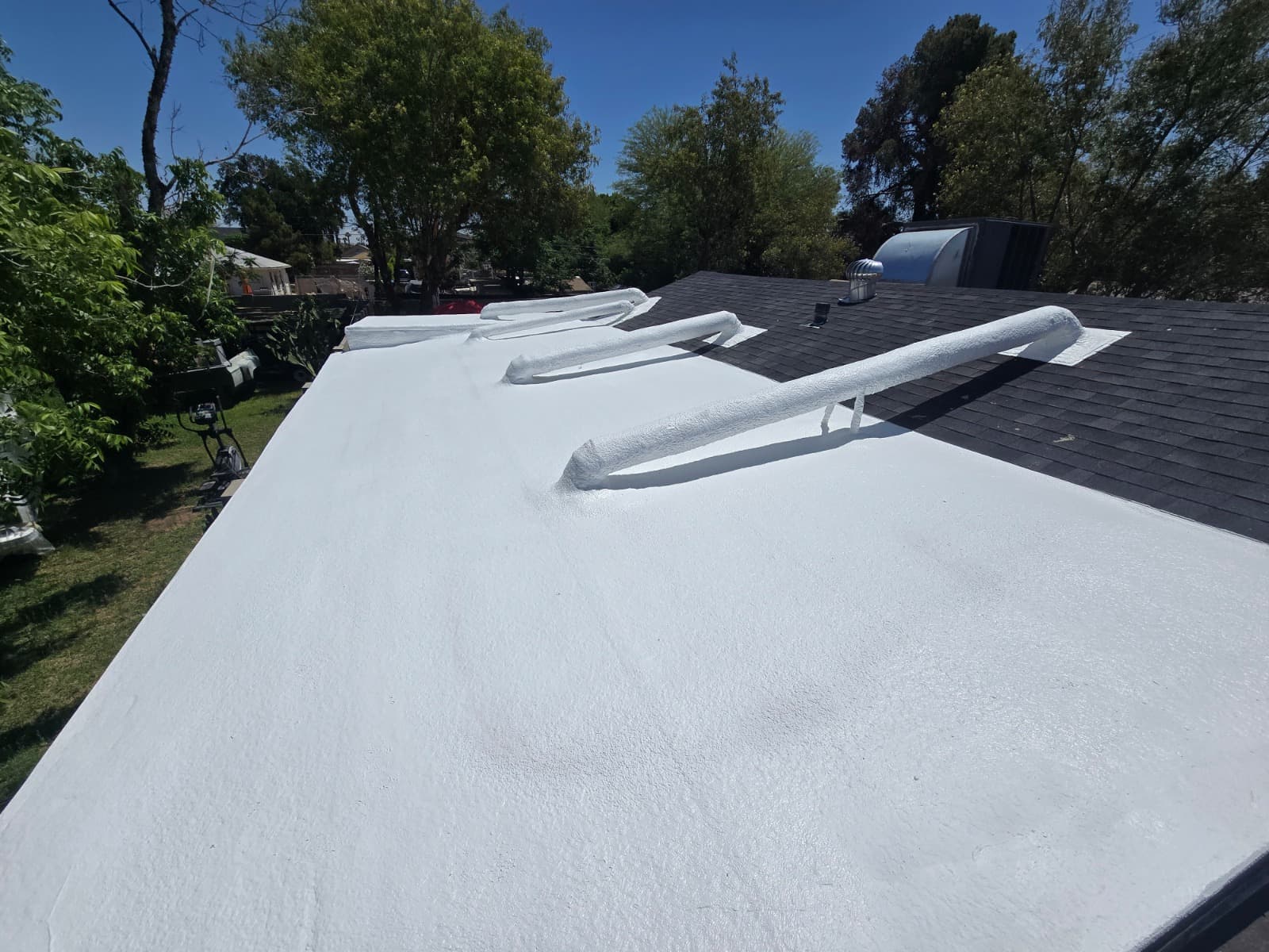 roof repair project by XRP Roofing