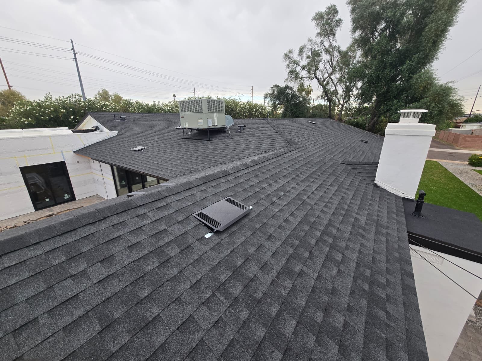 new roof installation project by XRP Roofing