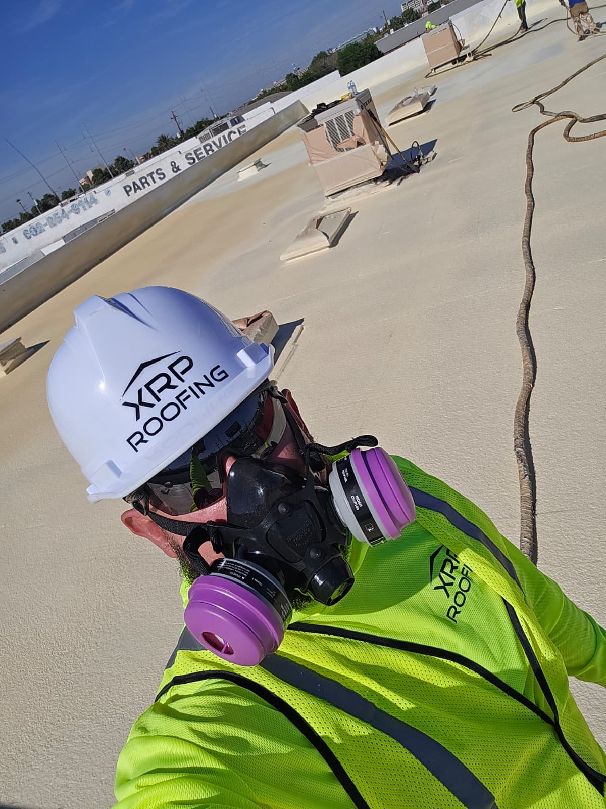 storm damage roof restoration by XRP Roofing